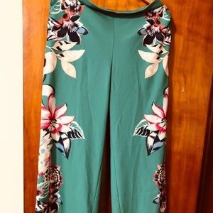Gabrielle Union floral pants
